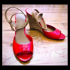 Tory Burch Ashton Patent Leather Sandal